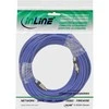 Kabelis InLine RCA (Cinch) RCA (Cinch) 10m mėlyna (89410P)