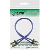 InLine RCA kabelis AUDIO, paauksuotos jungtys, 2x RCA - 5m