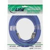 Kabelis InLine RCA (Cinch) x2 - RCA (Cinch) x2 10m mėlyna (89710P)