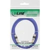 Kabelis InLine RCA (Cinch) - RCA (Cinch) 1m mėlyna (89801P)