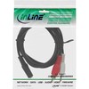 Kabelis InLine Jack 3.5mm - RCA (Cinch) x2 2m juoda (89940C)