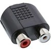 Intos InLine 2 x RCA lizdas - 3,5 mm vidinis adapteris