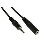 InLine Jack Extension, 3.5mm Jack M/F, Stereo - 5m