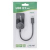 Skaitytuvas InLine® kortelių skaitytuvas USB 3.1 USB-C, suderinamas su SD/SDHC/SDXC, Micro SD, UHS-II