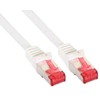 InLine Patchcord S/FTP, PiMF, Cat.6, 250MHz, be halogenų, balta 10m (76900W)