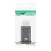 AV adapteris InLine ® Name Uostas mažas HDMI moterų, 4K / 60Hz, su garso, juoda
