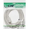 InLine DB-9 - DB-9, 10m, Pilkas (12226C)