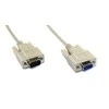 InLine DB- 9 - DB- 9, 5m, Pilkas (12235)