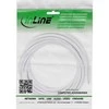Maitinimo kabelis InLine ® Nuolatinės srovės lizdas, nuolatinės srovės kištukas, 3.5x1.35mm, AWG 18, baltas, 5m