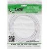 InLine Maitinimo kabelis ® nuolatinės srovės ilgintuvas, nuolatinės srovės kištukas, 5,5x2,5 mm, AWG 18, baltas, 5 m