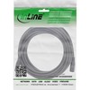 Maitinimo kabelis InLine ® Nuolatinės srovės išplėtimo kabelis, nuolatinės srovės kištukas vyras / moteris 5.5x2.5mm, AWG 18, juoda, 3m