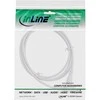 Maitinimo kabelis InLine ® Nuolatinės srovės lizdas, nuolatinės srovės kištukas, 4.0x1.7mm, AWG 18, baltas, 2m