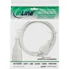 InLine Euro tipas Plug Power Min Extensionr - Moteris (16685W)
