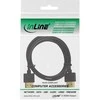 InLine HDMI – HDMI kabelis 1 m juodas (17501S)