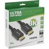 „InLine 8K4K“ itin didelės spartos HDMI kabelis, juodas - 5 m