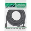 Kabelis InLine ® HiD didelio greičio HDMI kabelis su Ethernet, 4K2K, M / M, juodi, auksiniai kontaktai, 5m