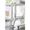 Organizacija InLine ® Lankstus kabelis, skirtas aukštai reguliuojamoms lentoms, 4 kompozicijos, 68x36mm. 1,28 m, pilka