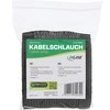 Organizacija InLine ® Kabelio apvyniojimas, audinio laikiklis su kabliu ir kilpa, 1m x 25mm skersmens, juoda