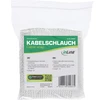 Organizacija InLine ® Kabelio apvyniojimas, audinio laikiklis su kabliu ir kilpa, 1 m x 40mm skersmens, balta