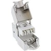 InLine 8vnt. Pakuotė InLine ® Keystone RJ45 Jack, ekranuotas, Cat.6A, balta