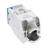 8vnt. Pakuotė InLine ® Keystone RJ45 Jack, ekranuotas, 6A kat., mėlyna