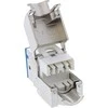 8vnt. Pakuotė InLine ® Keystone RJ45 Jack, ekranuotas, 6A kat., mėlyna