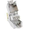 InLine 8vnt. Pakuotė InLine ® Keystone RJ45 Jack, ekranuotas, 6A kat., geltona