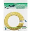 InLine LC / LC skaidulinės optikos laidas, 9 / 125μm, OS2, 20m (88656C)
