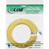 InLine LC / LC šviesolaidinis laidas, 9 / 125μm, OS2, 7.5m (88656W)