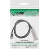 InLine BFP 8643 - BFP 8088, 1m, Juoda (27636B)
