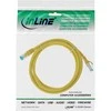 InLine patch kabelis Cat.6A, S/FTP (PiMf), 500MHz, geltonas - 0,5m