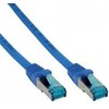 InLine Patch kabelis Cat.6A, S/FTP (PiMf), 500MHz, mėlynos spalvos - 0,5m