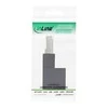 InLine 6A, RJ45 kištukas / lizdas, 90 ° kampu
