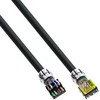 InLine ® Langų kabelis, U / UTP, 6A kat., be halogenų, AWG23, varis, juoda, 30m
