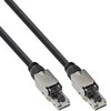 InLine ® Langų kabelis, U / UTP, 6A kat., be halogenų, AWG23, varis, juoda, 30m