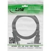 InLine Maitinimo kabelis ® Maitinimo kabelis, Australija iki 3 kontaktų IEC C13, juodas, 5,0 m
