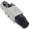InLine ® RJ45 plug Cat.8.1 2000 MBM, lauko montuojamas, ekranuotas, su užsukamu dangteliu