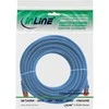 InLine Pechcord S / FTP, PiMF, Cat.6, 250MHz, PVC, CCA, mėlyna 7,5m (76107B)