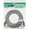 InLine Vidurinis SF / UTP 5E kat., skaidrus 30m (72530T)