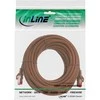 InLine Pechcord S / FTP, PiMF, Cat.6, 250MHz, PVC, ruda 7,5 m (76407K)