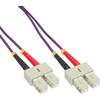 InLine Pluošto Patchcord SC / SC, 50 / 125μm, OM4 20m (83520P)