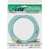 InLine Pluoštas Patchcord SC / ST, 50 / 125μm, OM3 5m (82505O)