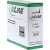 InLine Cable Cat.5E, S- FTP, AWG24, CU, PVC, pilka, 100m (73099U)
