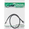 InLine SF-8654 - SF-8643, 0,5 m, juoda (27643A)