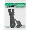 InLine TAE-F kabelis skirtas DSL maršrutizatoriui, TAE-F jungtis prie RJ45 8P2C - 15m