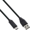 USB kabelis InLine USB- A - 1,5 m Juoda (35734)