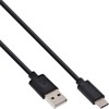 USB kabelis InLine USB-A - USB-C 2 m Juodas (35732)