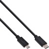 USB kabelis InLine USB-C - mikroUSB 2 m juoda (35742)
