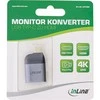 USB adapteris InLine ® USB monitorius konverteris, USB Type- C mažas HDMI moterų, 4K60Hz