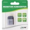 USB adapteris InLine ® USB ekranas konverteris, USB Type- C vyrų DisplayPort moterų (DP Alt režimas), 8K @ 60Hz